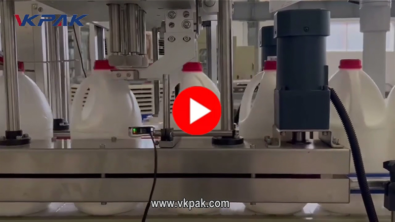 1 Galonluk Çamaşır Suyu İçin Korozyon Önleyici Dolum Hattı