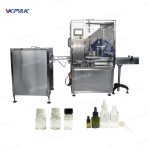 Otomatik E-Sigara Sıvı Yağ Şişesi Dolum Makinesi Tıkaç Kapatma Makinesi