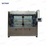 Otomatik Doğrusal Sıvı Köpüklü Cam Şişeler Taşma Dolum Makinesi