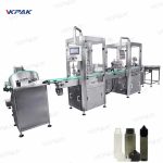 E-Sıvı E Sigara Yağı Dolum Tıpa Kapak Etiketleme Makinesi