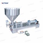 Kozmetik Krem Losyonu İçin Tam Pnömatik Sıvı Macun Dolum Makinesi