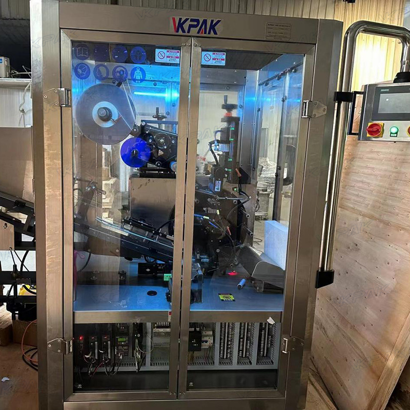 Otomatik Plastik Yumuşak Tüp Etiketleme Makinesi Tüp Besleme Sistemi ile