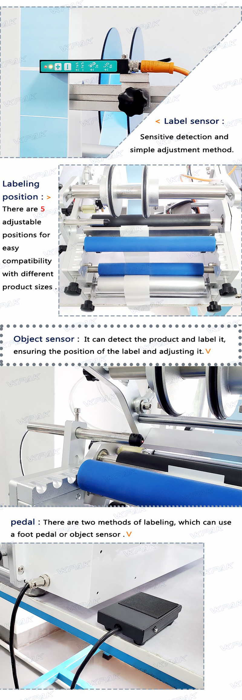 VK-T801 Ayrıntılar