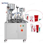 Plastik Lamine Tüp Dolum Ultrasonik Sızdırmazlık Makinesi Yarı Otomatik