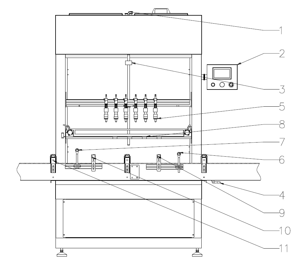 drawing of overflow filling machines taşma dolum makinası otomatik.jpg