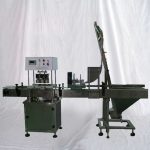 Gıda Endüstrisinde Cam Kavanoz İçin Otomatik Doğrusal Vakum Kapatma Makinesi