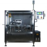 Otomatik Önceden Sterilize Edilmiş Enjektör Şırınga Dolum Tıkama Sızdırmazlık Makinesi