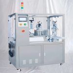 Otomatik Şerit Tüpler Seramik Pompa Dolum Ultrasonik Sızdırmazlık Makinesi