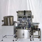 Monoblock Saç Bakım Yağı Küçük Şişeler Dolum Ve Pres Kapatma Makinesi