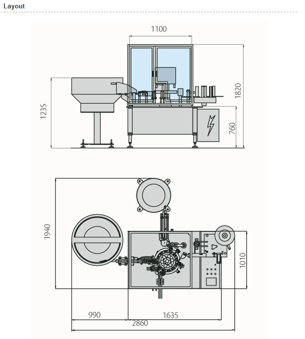 high speed syringe filling closer pharmaceutical equipment dolum kapatma makinasının düzeni.jpg