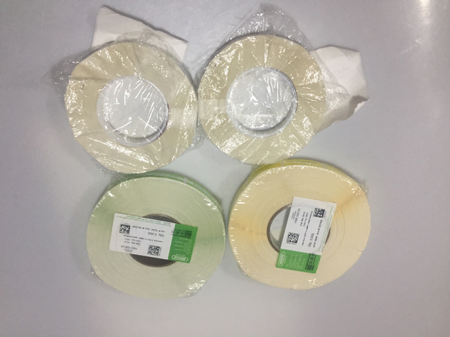 QR kodlu katlanabilir etiketleyici için etiket ruloları labeller.jpg