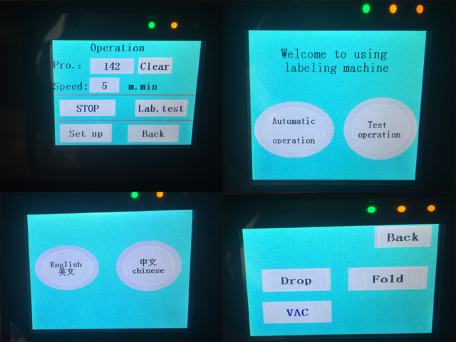 makine etiketlemeyi çalıştırmak için ekran içindeki kontrol işareti
