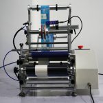 Yarı Otomatik Yuvarlak Şişeler Şırınga Flakon Etiketleme Makinesi