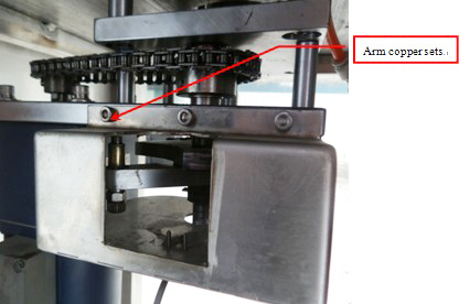 arm copper from capping screw capper equipment kapaklama makinesinden kol bakır setleri.jpg