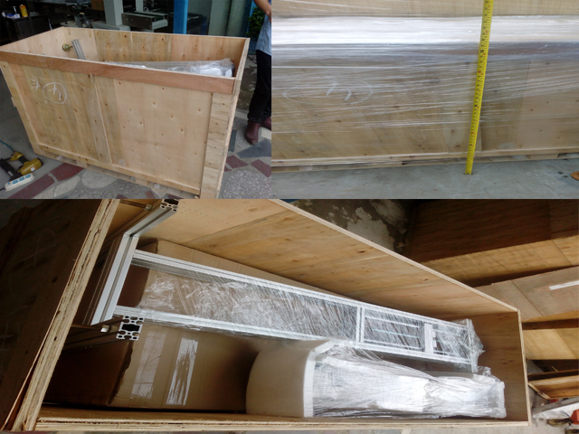 Endüksiyon mühürleme için AHŞAP kasa paketleme makinesi.jpg